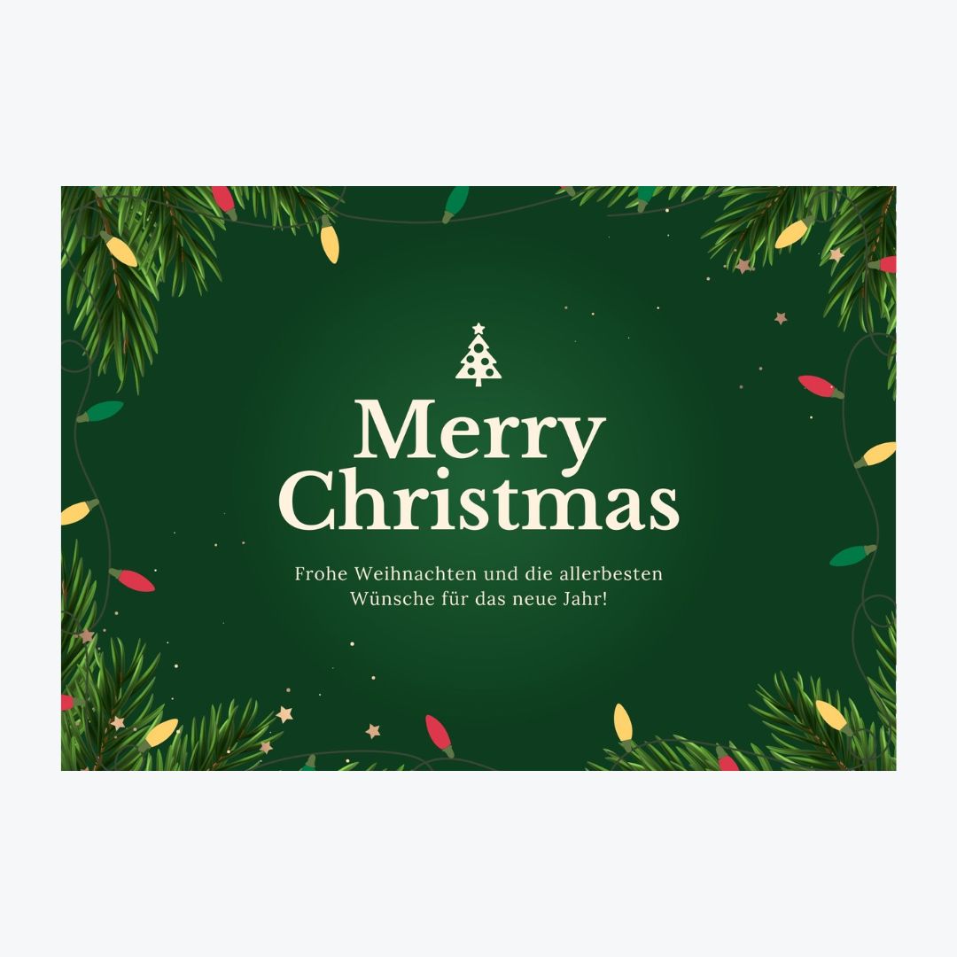 Carte "Joyeux Noël"