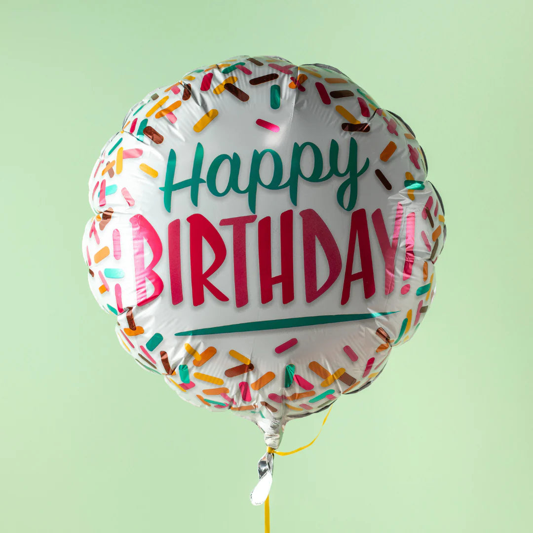 Joyeux anniversaire foils ballon