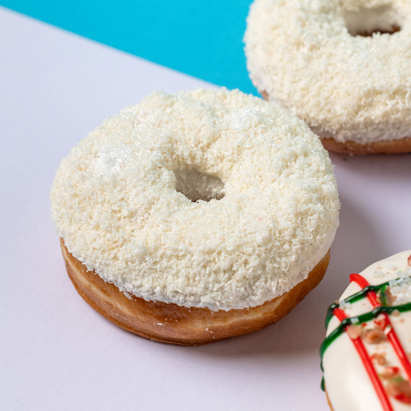 "Vegane Weihnachten" Donut Geschenkbox (VG)