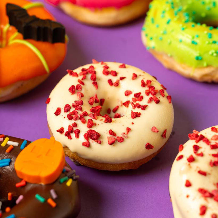 Caja de regalo para mini donuts de Halloween (VG)