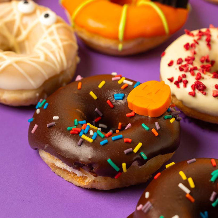 Caja de regalo para mini donuts de Halloween (VG)
