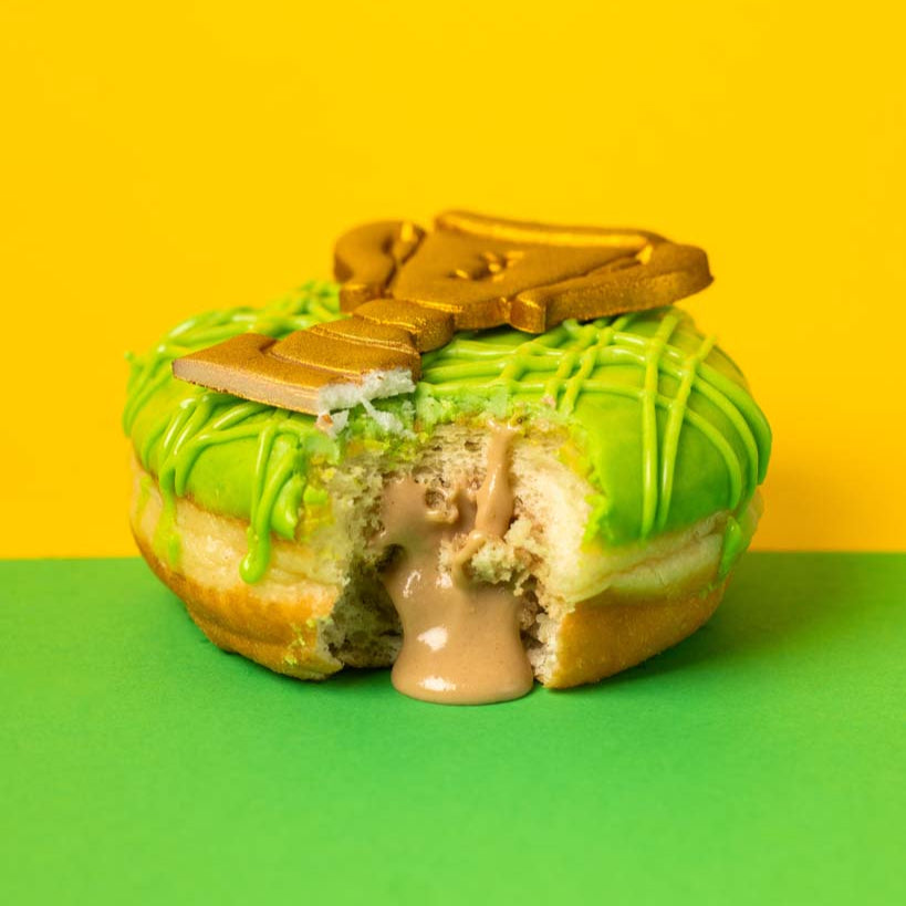 Fußball Donut Geschenkbox (vegan)