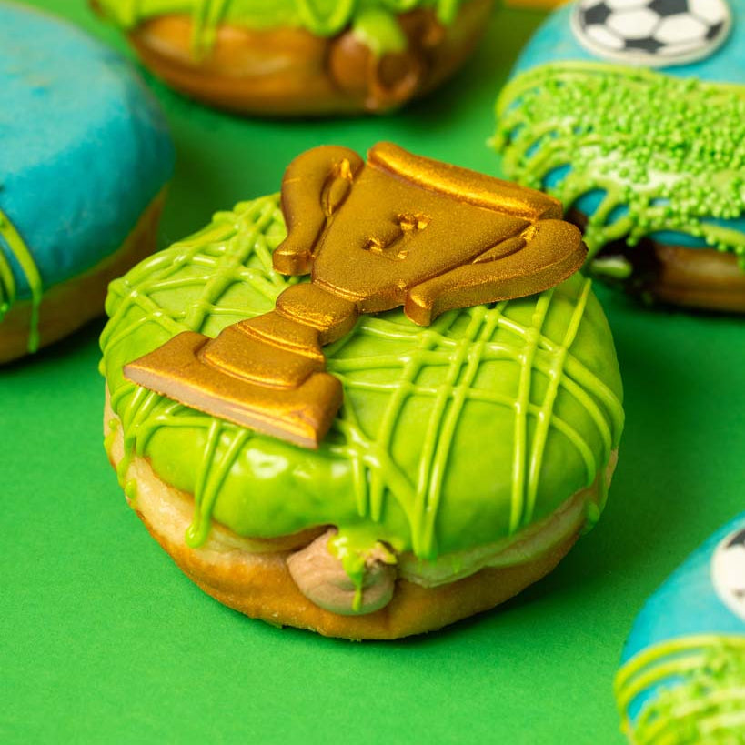 Fußball Donut Geschenkbox (vegan)