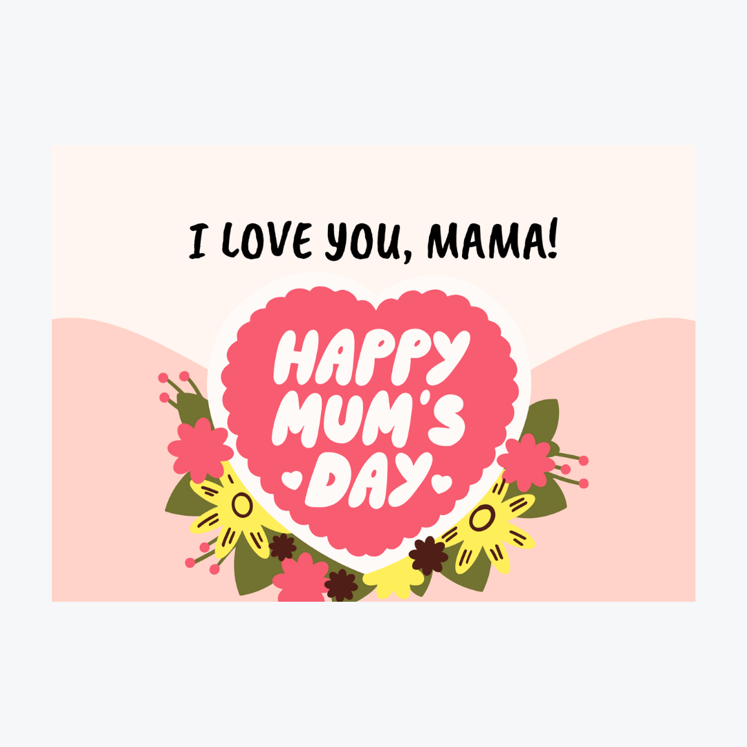 Carte "Happy Mum&