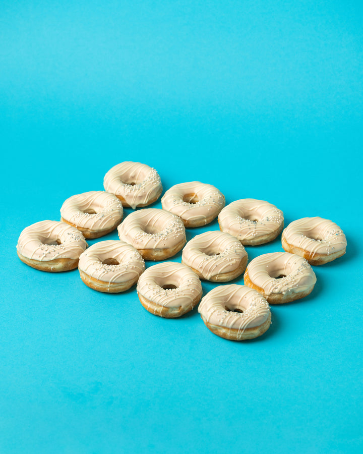Boîte-cadeau Mini-Donut de mariage (végétalien)