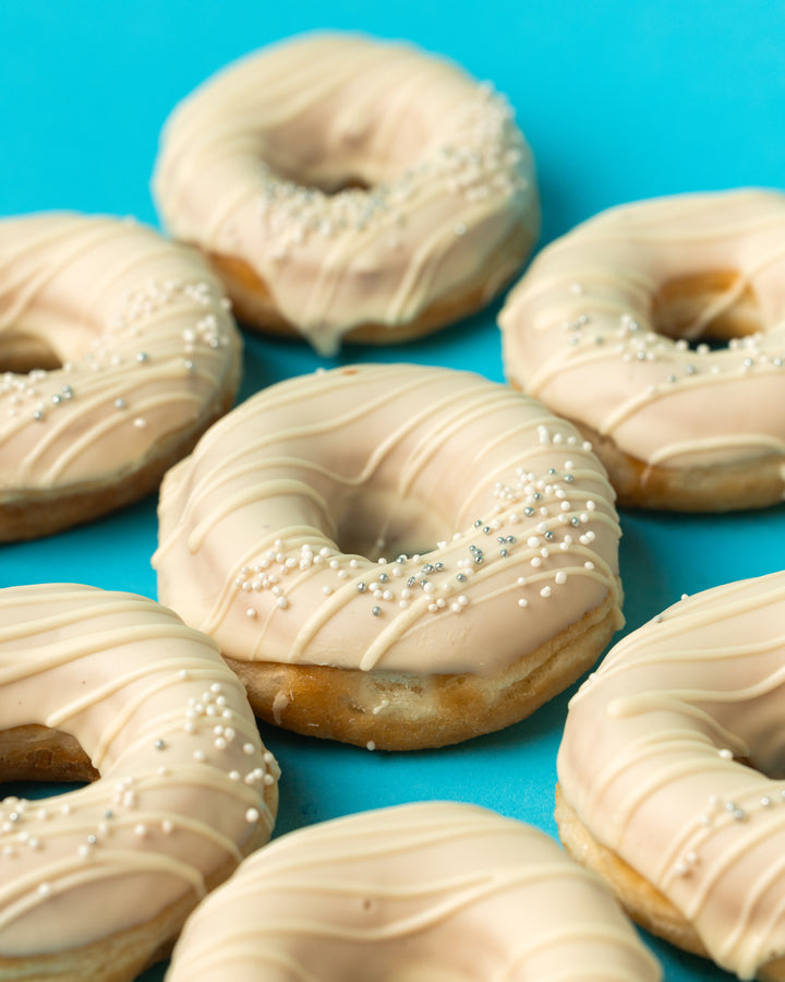 Boîte-cadeau Mini-Donut de mariage (végétalien)