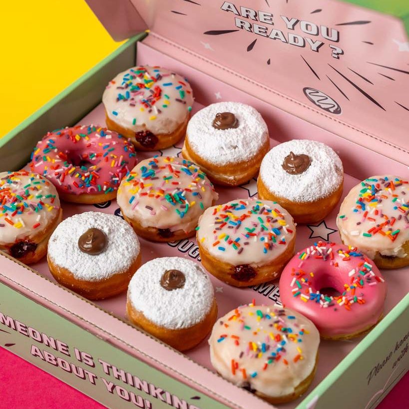 "Mini Party" Mini-Donut Geschenkbox