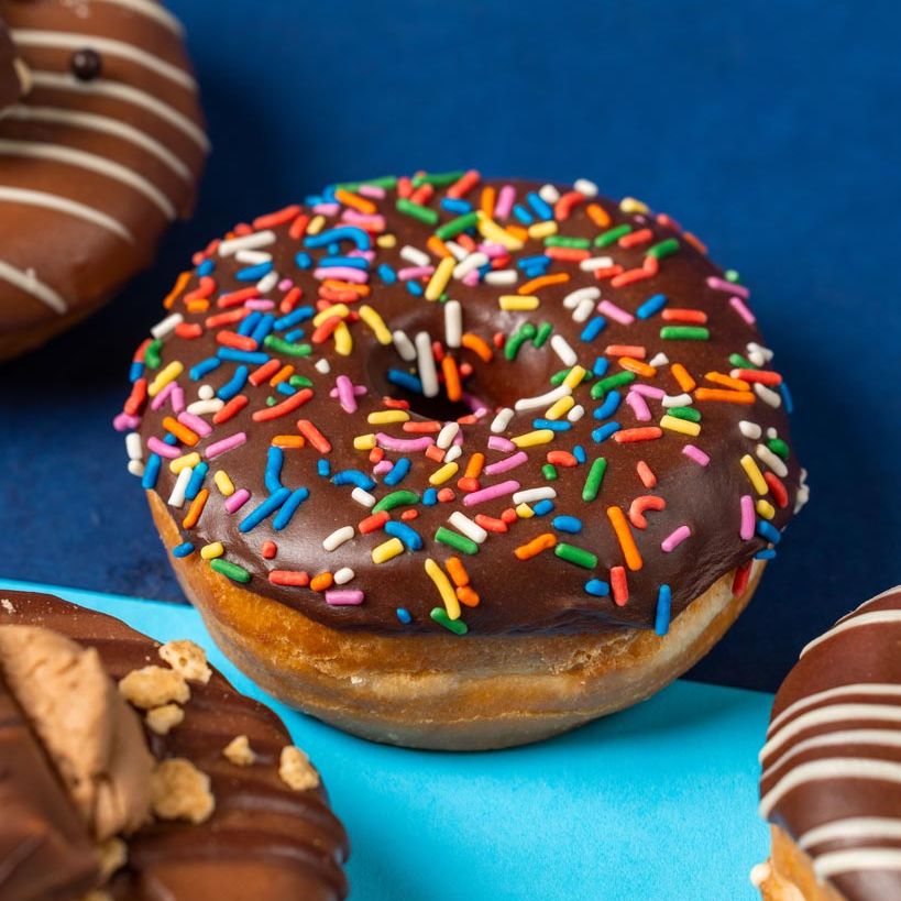 "Chocoholics" Donut Geschenkbox