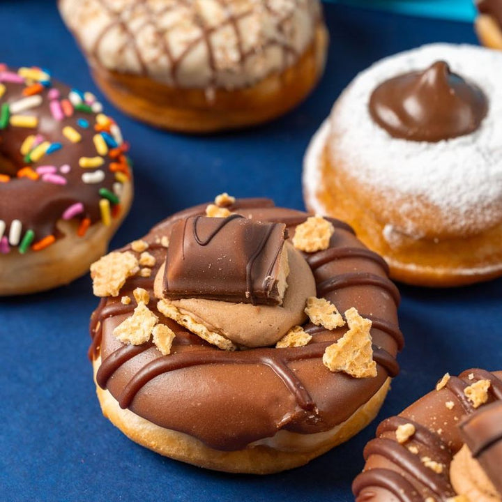 "Chocoholics" boîte cadeau mini-donuts