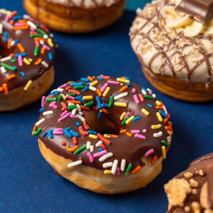 "Chocoholics" boîte cadeau mini-donuts
