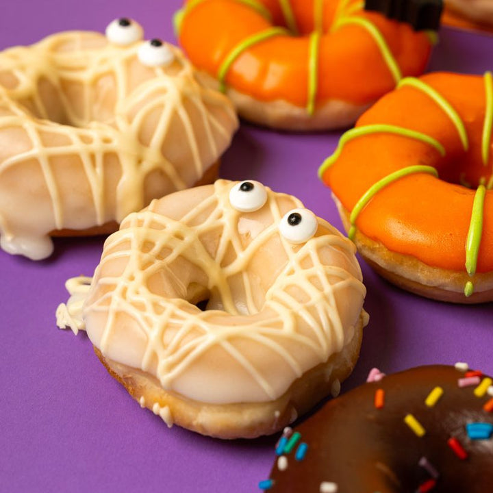 Caja de regalo para mini donuts de Halloween (VG)
