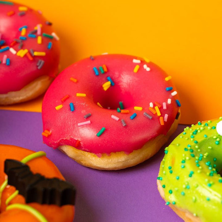 Caja de regalo para mini donuts de Halloween (VG)