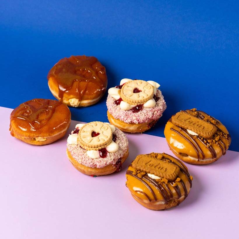 Große vegane Donut-Partybox (24 Stück)